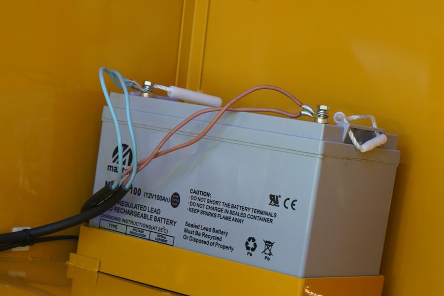 Batería de la Central Autónoma Metalpaz
