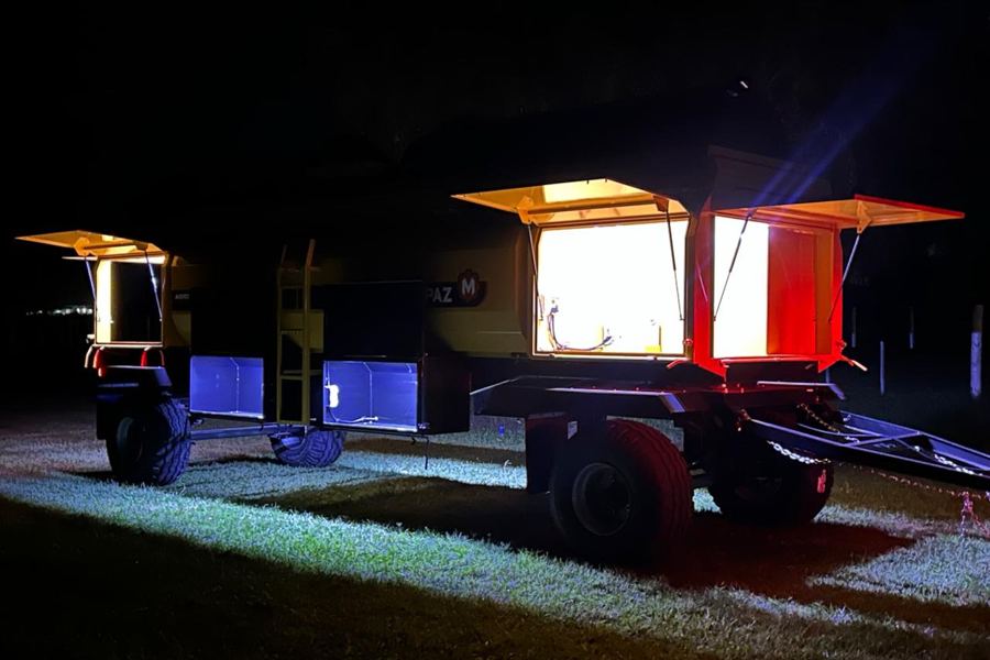 LED cajonera de la Central Autónoma Metalpaz